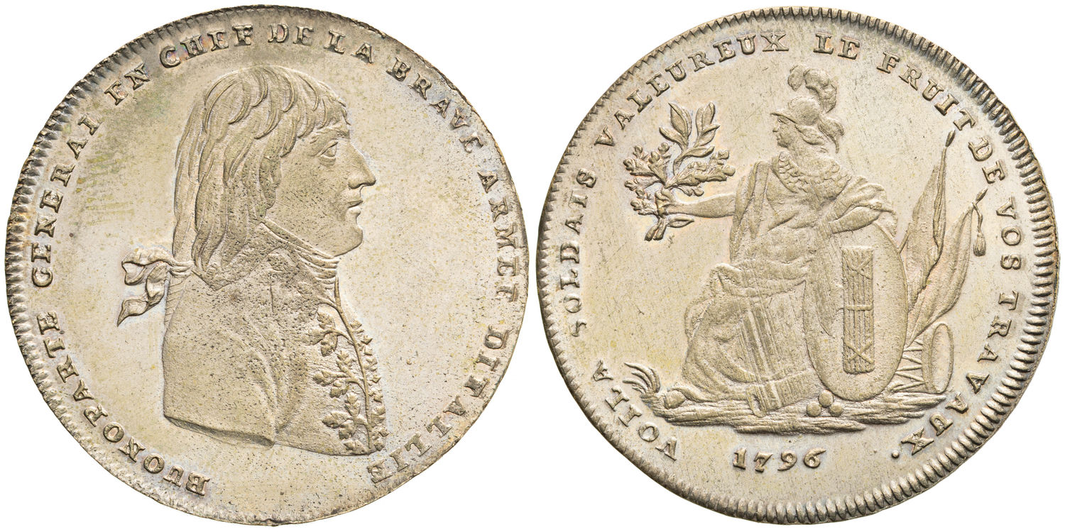 France, Napoleon Bonaparte - Italy Campaign, 1796, UNC
