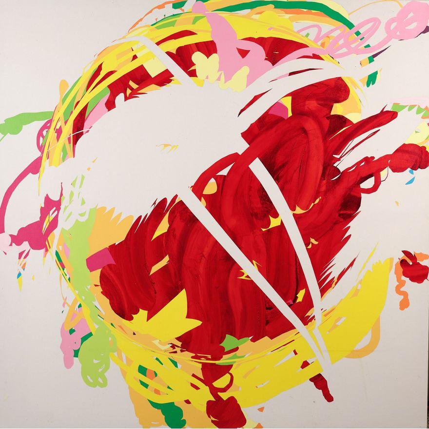 Andre Hemer 'Paint Monster (Two hundred and fortyeight grams of candy to schmooze)'