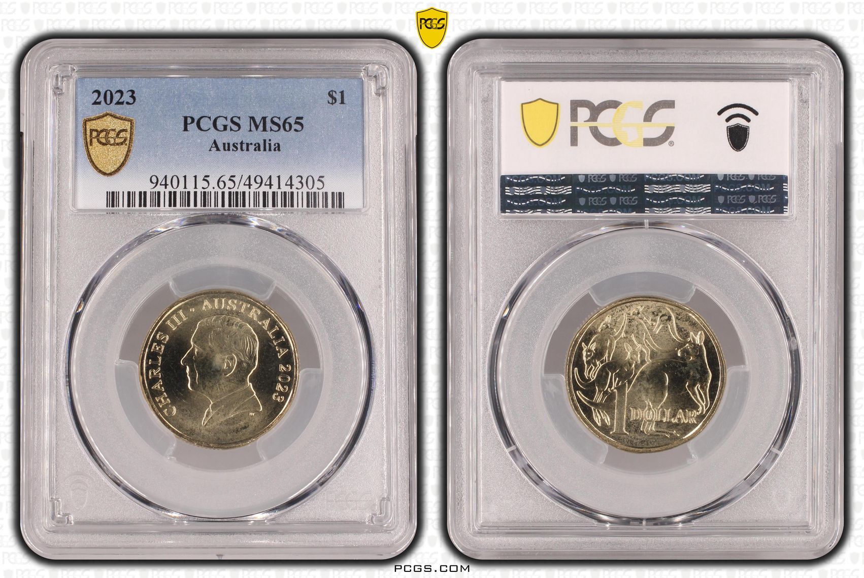 One Dollar, 2023, PCGS MS65