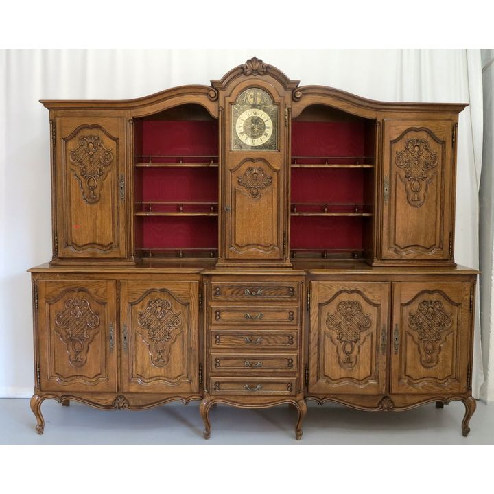 LARGE BELGIAN OAK DRESSER
