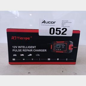12V/24V 8A INTELLIGENT AUTOMATIC FAST BATTERY CHARGER WITH 3-STAGE CHARGING - PULSE REPAIR BATTERY CHARGER