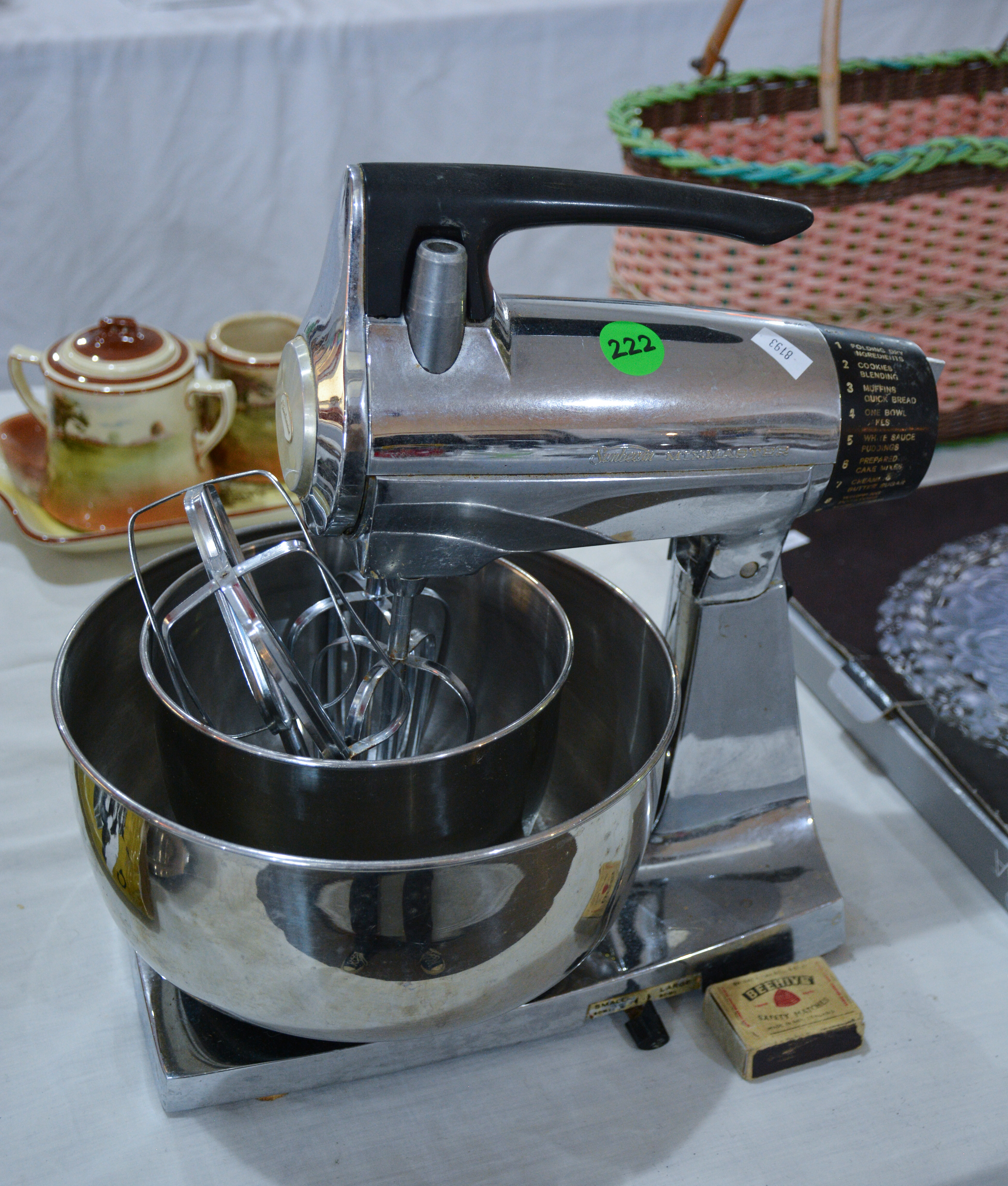 Sunbeam Mixmaster etc — sold at auction in New Zealand for $45