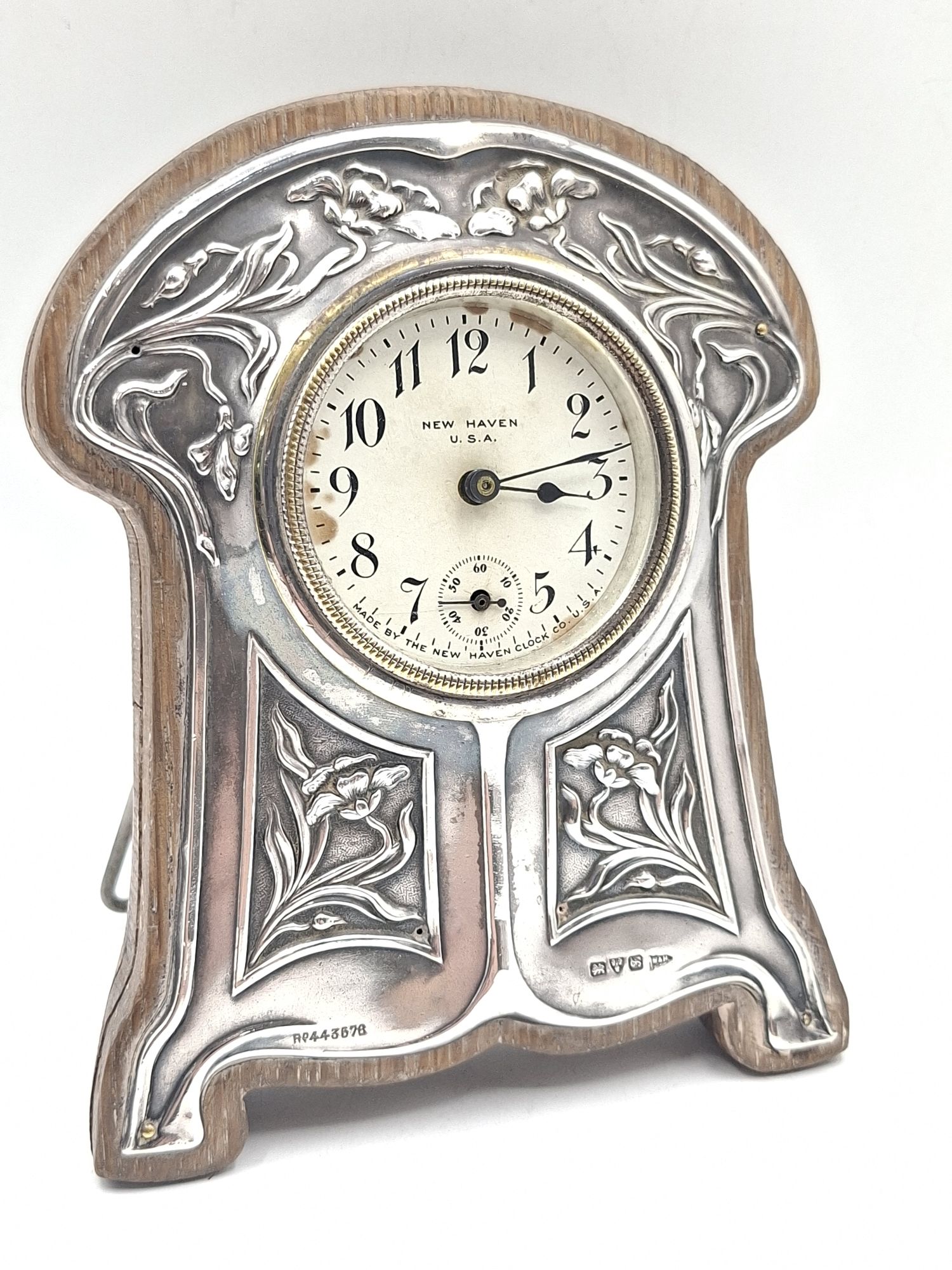 New Haven Usa Art Nouveau Clock