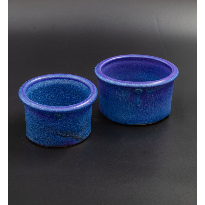 Graeme Storm - Matched pair of oval bowls