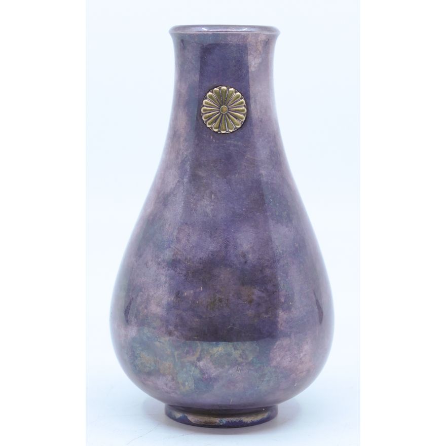 Japanese Imperial Sterling Cabinet Vase 5'' - 188 Grams