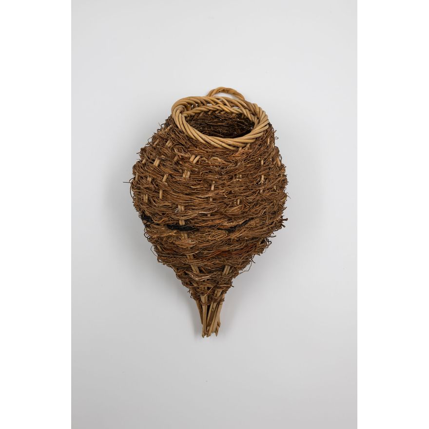 Ruth Castle - Hanging coiled basket