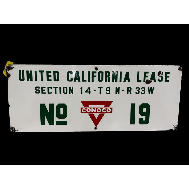 Conoco United California Lease SSP Sign
