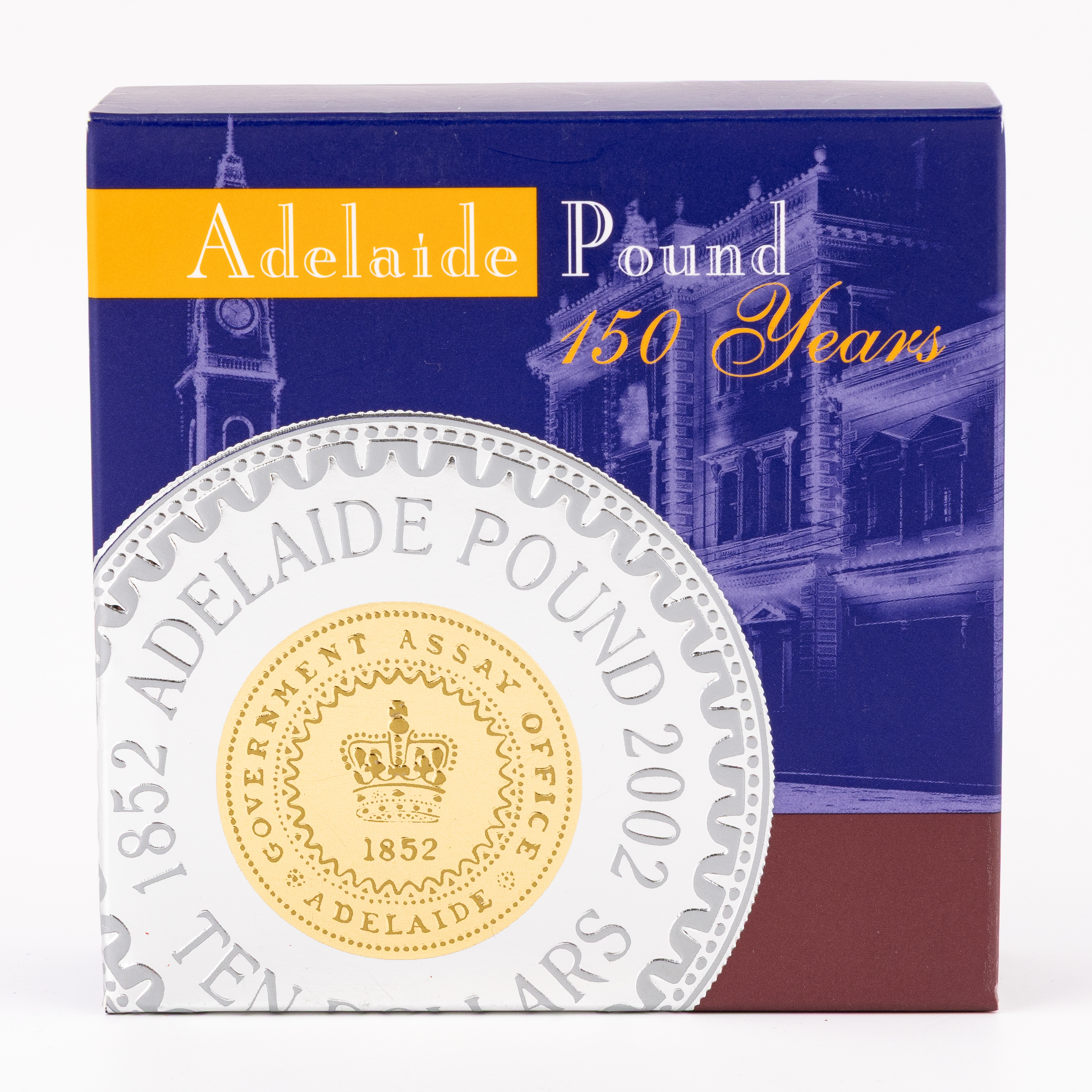 Elizabeth II, RAM - Adelaide Pound 150TH Anniversary, Ten Dollars, 2002, FDC