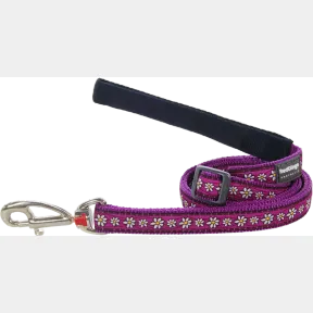 Red Dingo Design Lead Daisy Chain Purple Purple M M 1.2m Length 2cm Width |