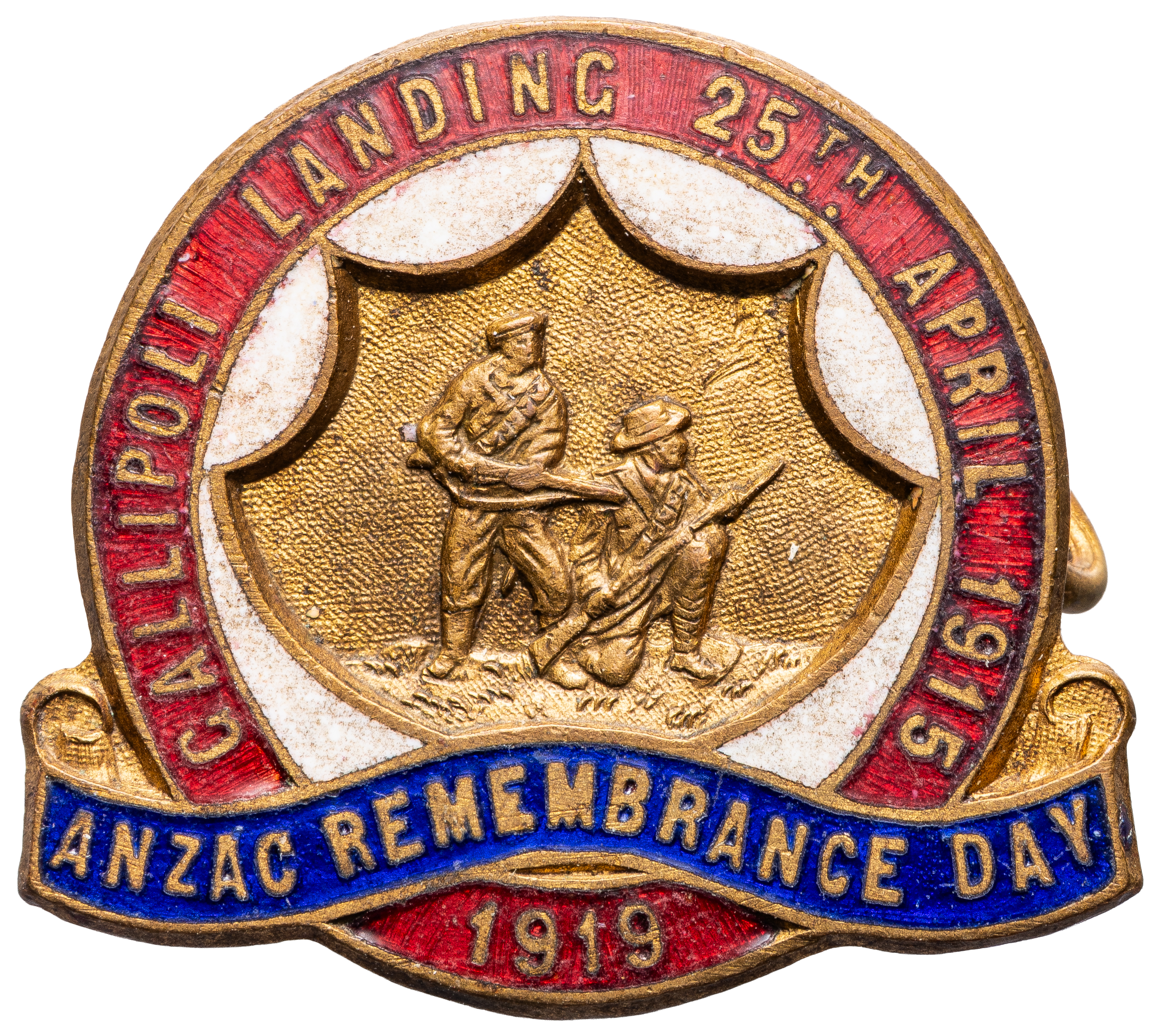 ANZAC Remembrance Day - Gallipoli Landing 25TH April 1915, 1919, VF
