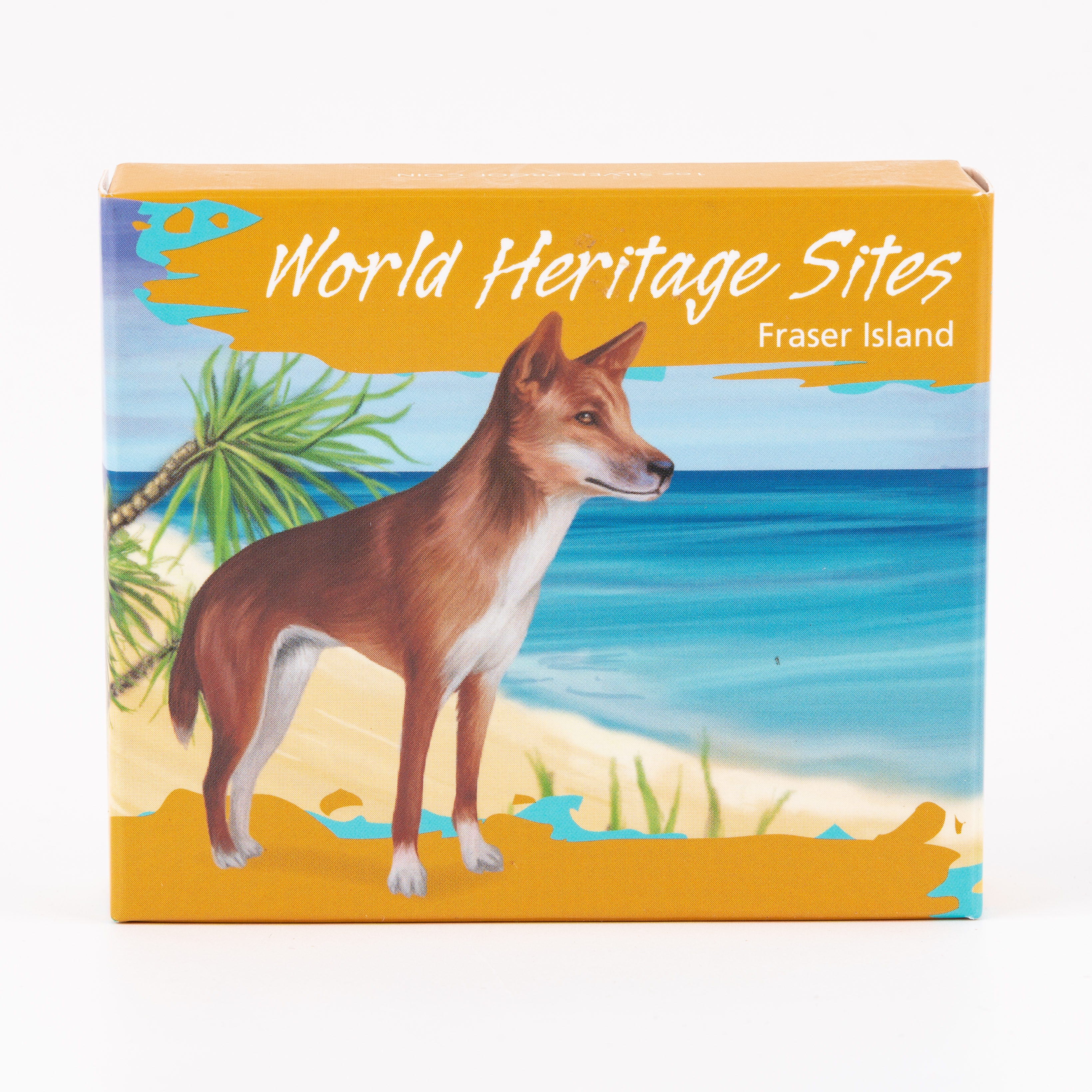 Elizabeth II, Perth Mint - World Heritage Sites - Fraser Island, One Dollar, 2013, FDC