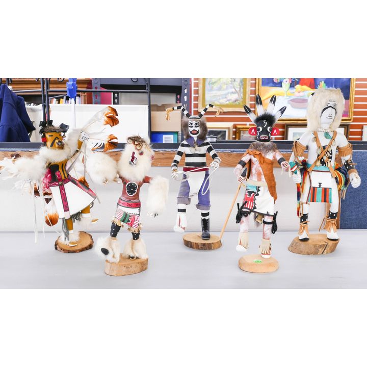 5pc SW Kachina Dancer Dolls