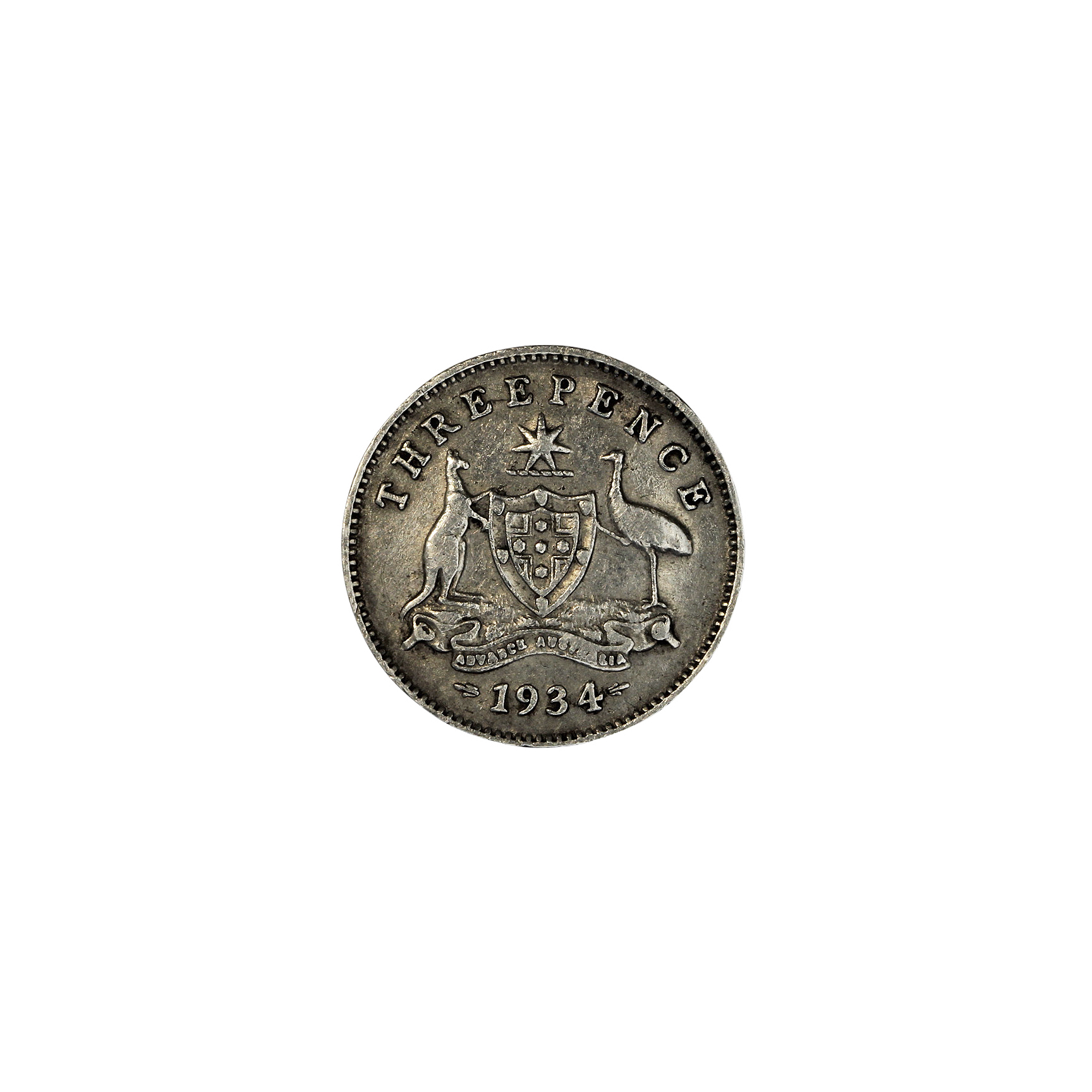 George V, Threepence, 1934/3, gFine