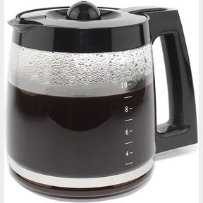 CESTLAIVE 12-CUP GLASS CARAFE POT REPLACEMENT, COMPATIBLE WITH HAMILTON COFFEE MAKER MODELS 46310, 49976, 49966, 49350, 49957, 499