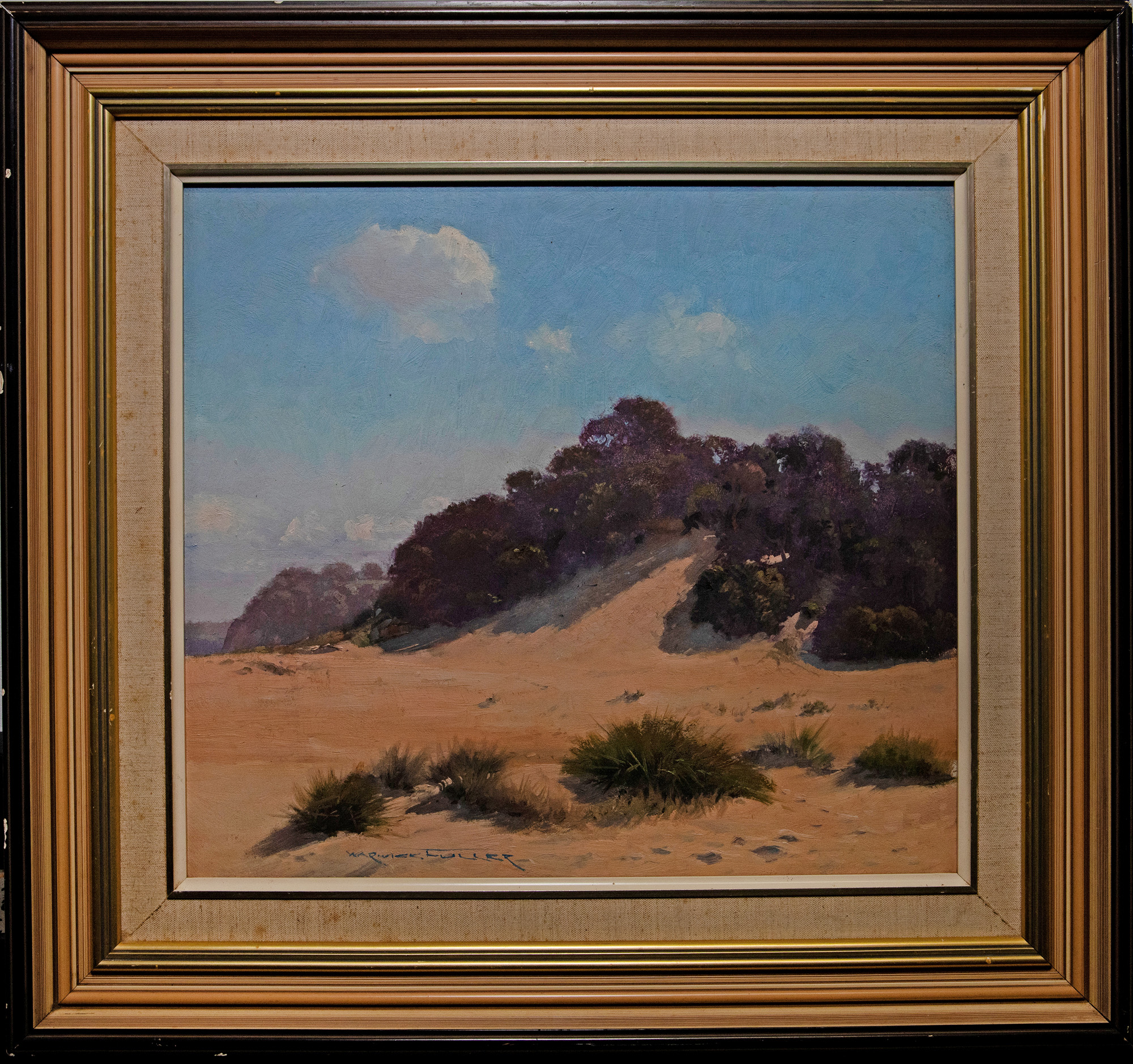 444 · Warwick Fuller (1948-), 'Sand Dune in Afternoon Light'