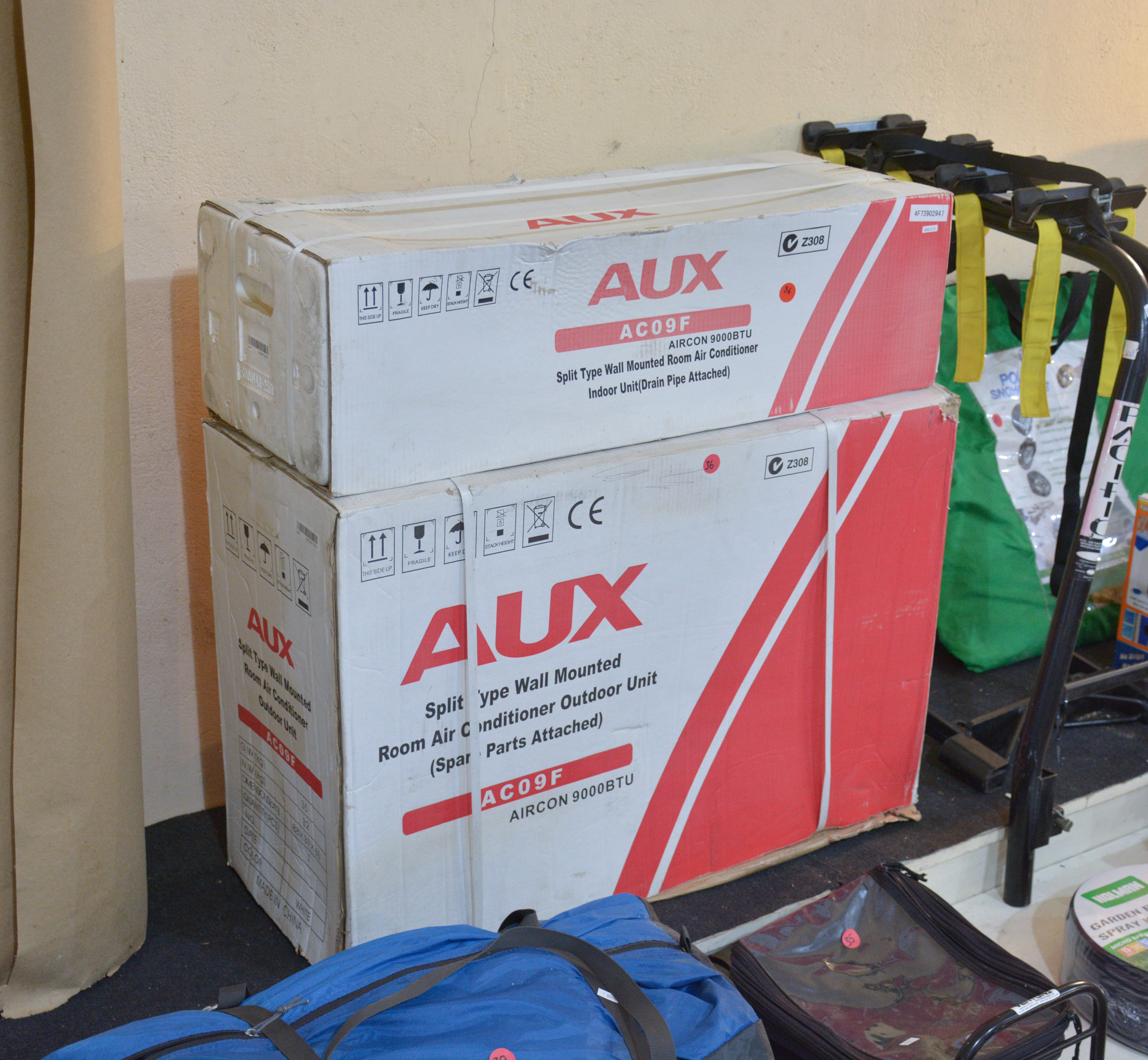 New in Boxes AUX Heat Pump Aircon 9000 BT4 — NZ auction result
