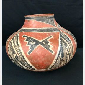 Large Prehistoric Tonto Polychrome Pot