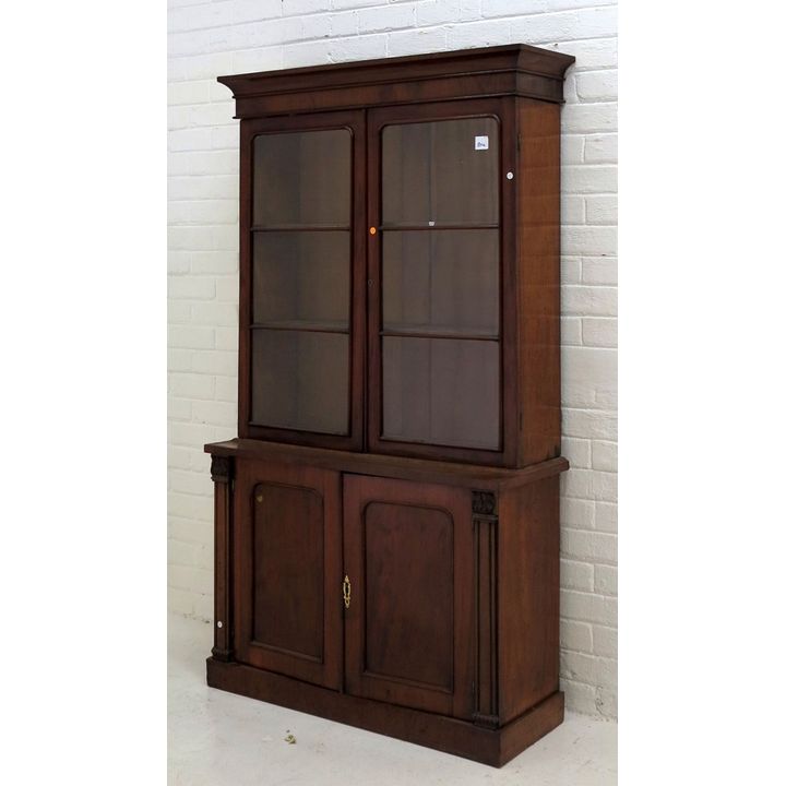 VICTORIAN MAHOGANY BOOKCASE