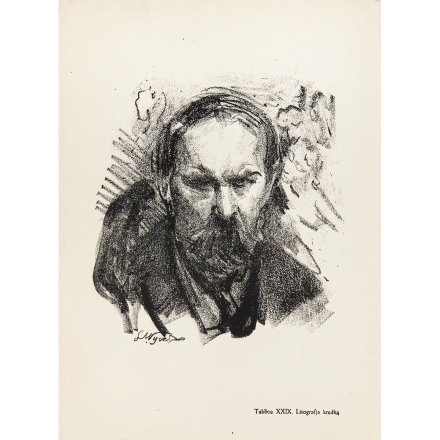 Leon Wyczółkowski | Portret Konstantego Laszczki