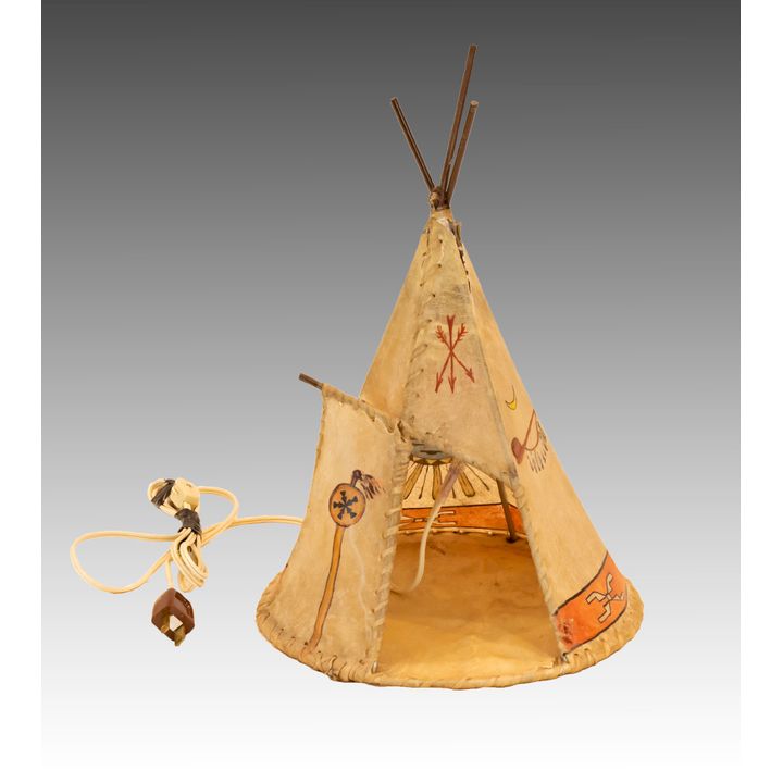 Thomas Molesworth (1890–1977), Teepee Lamp  ca. 1936