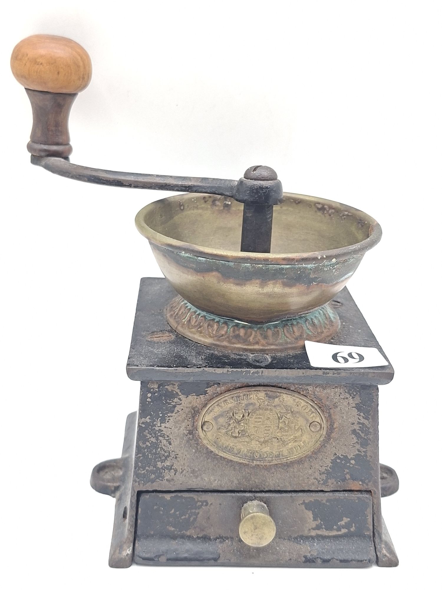 An Antique Coffee Grinder