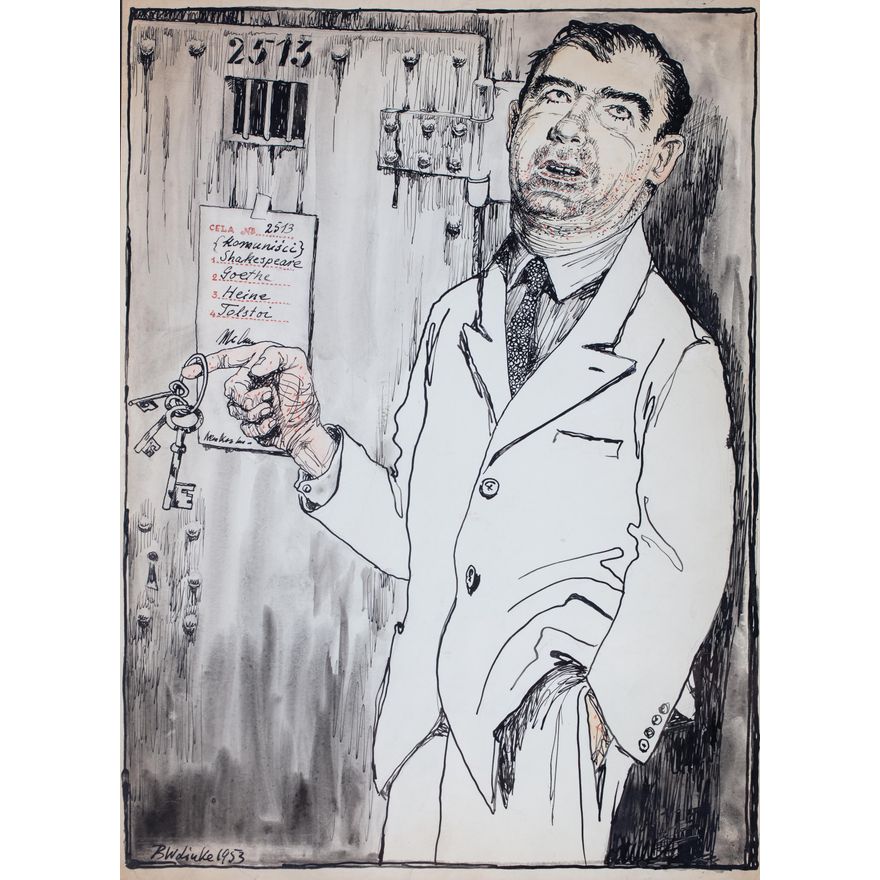 Bronisław Wojciech Linke | Rysunek satryryczny