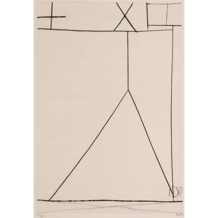 Richard Diebenkorn ''Nine Drypoints and Etchings #3"