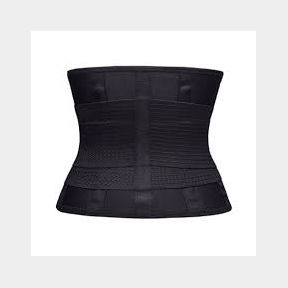 Compression Hot Belt Waist Trainer Black Women M |
