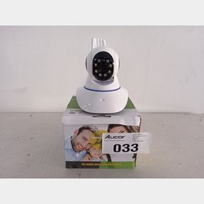 TECHCOLLECTIVE 720P WI-FI IP CAMERA - WHITE