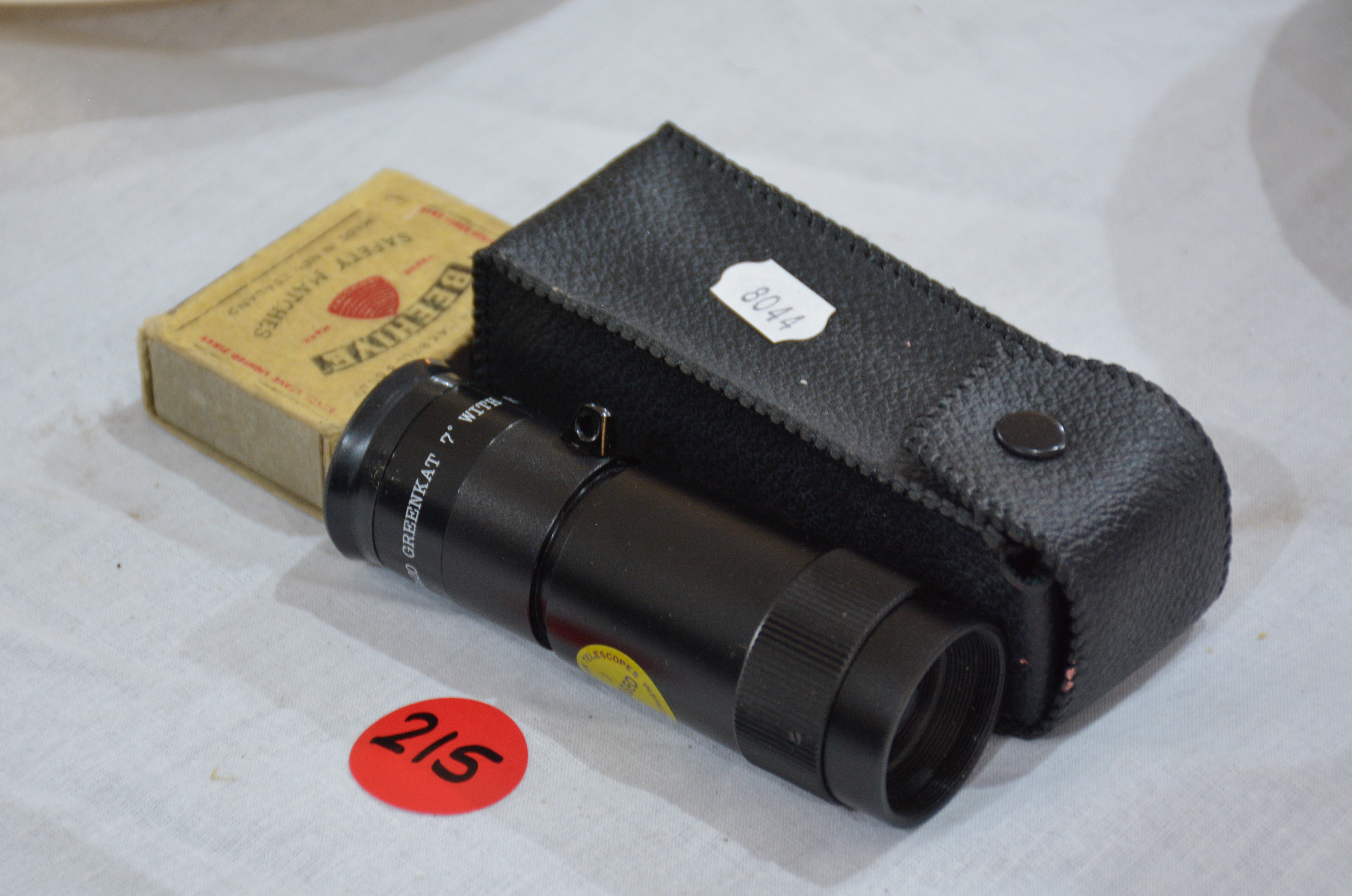 Japanese Monocular 8 x 20 Telescope and Case — sold at auction in New Zealand for $35