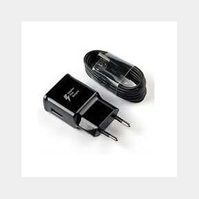 Adaptive Type C/USB C Fast Charger for Samsung Note 8/S9/S8 - Black | 51734/8381 AS B4 (S9)