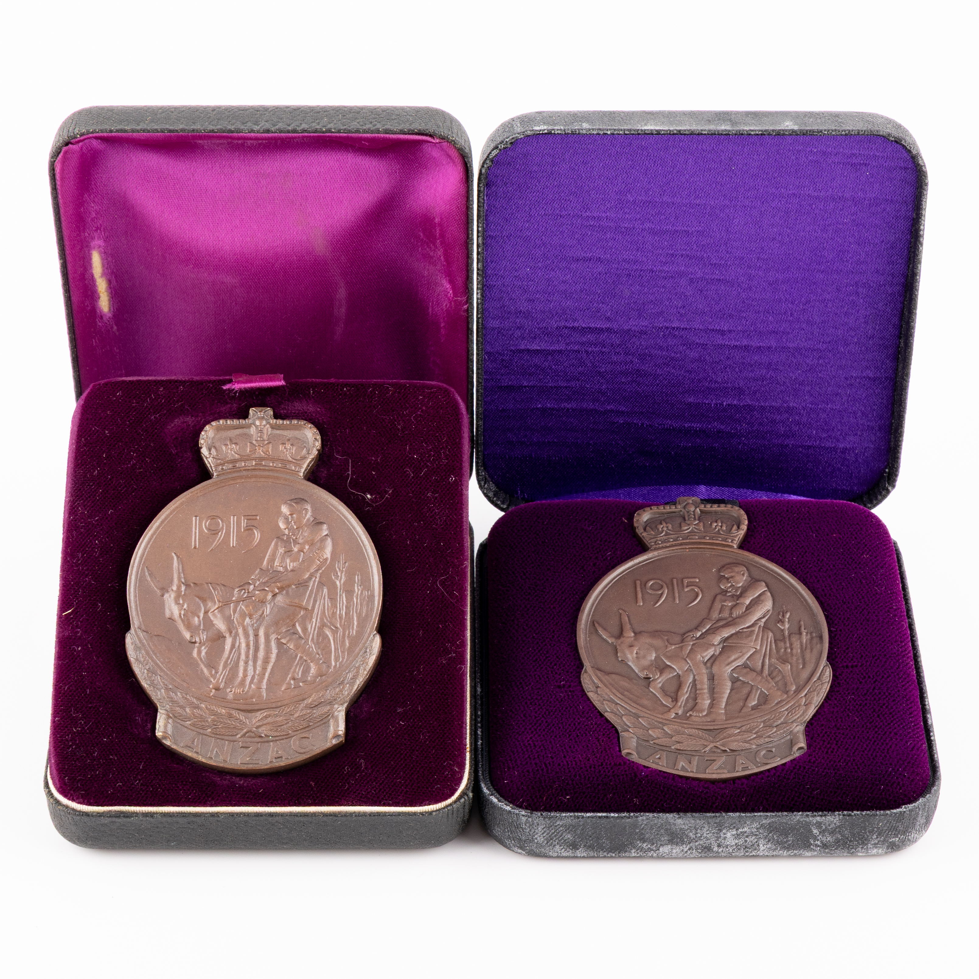 ANZAC Commemorative Medallion, 1915 - 1916, VF - EF