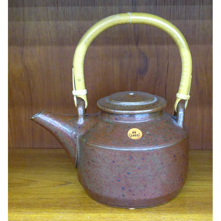 Richard Fairbanks Speckled Pottery Teapot 10: