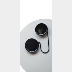 2 Tier Metal Tray Vanity Organzier Food Display Tray - Black -