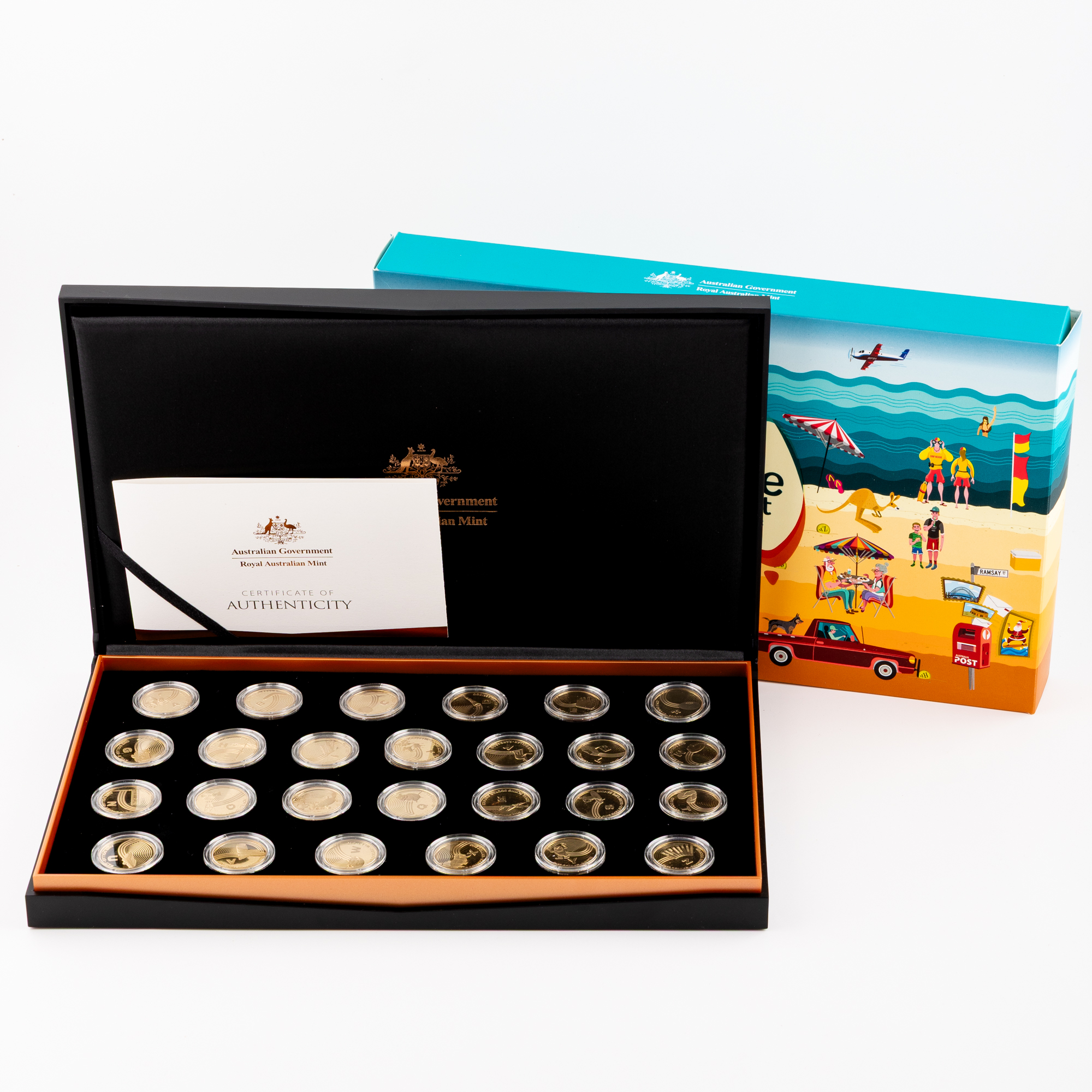 Elizabeth II, The Great Aussie Coin Hunt #1, One Dollar, 2019, FDC