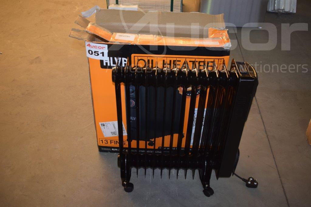 ALVA 13 Fins 2500W Oil Heater-WITH TIMER | Aucor