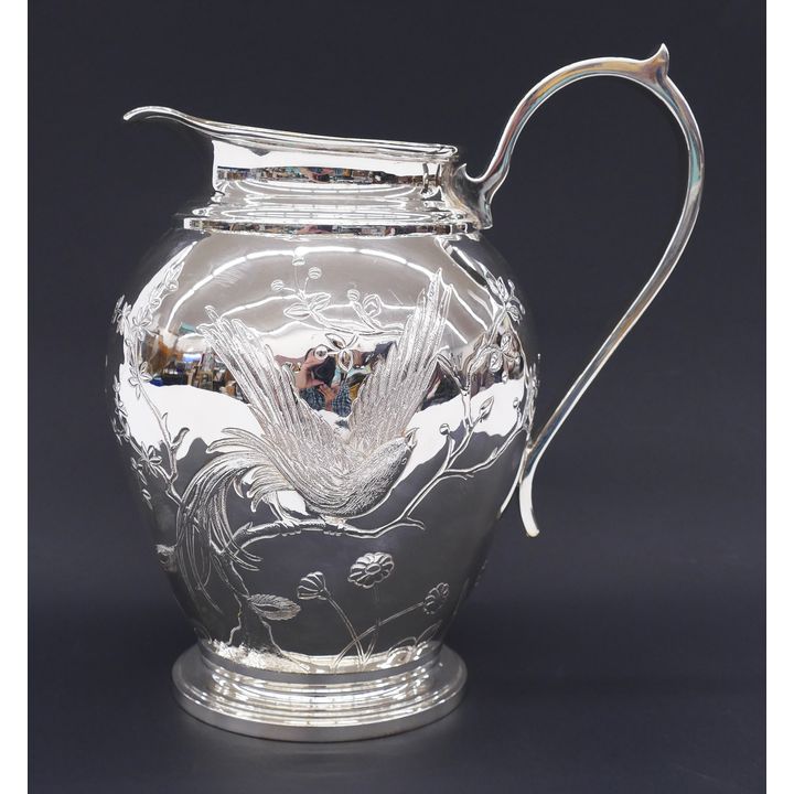 Tiffany & Co. ''Audubon'' Sterling Water Pitcher