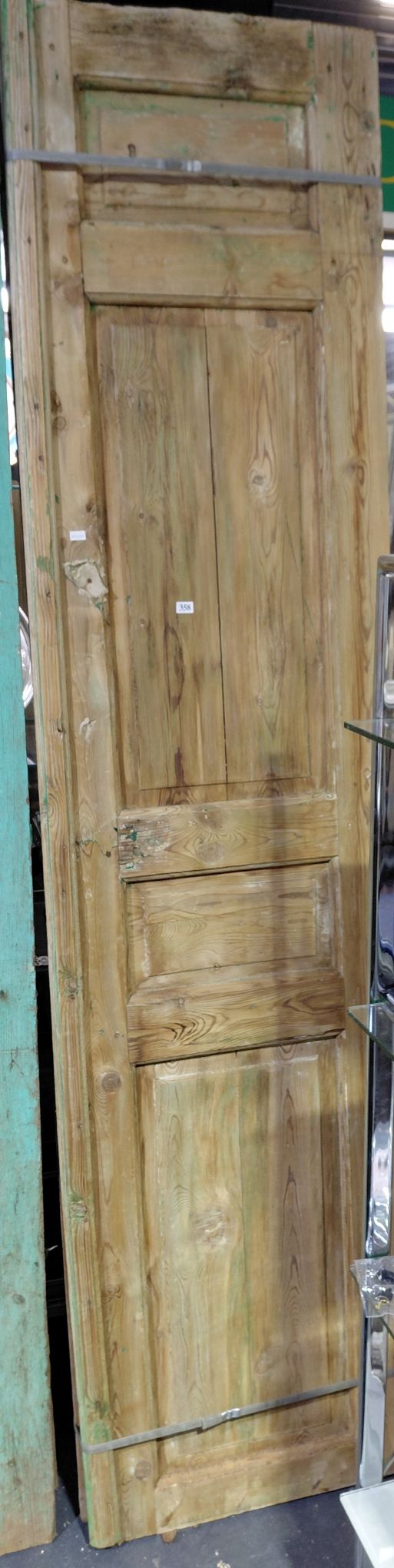 358 · SCRUBBED PINE DOUBLE DOORS