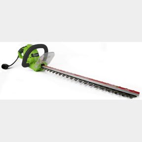 GREENWORKS 4 AMP 22-INCH DUAL-ACTION CORDED HEDGE TRIMMER