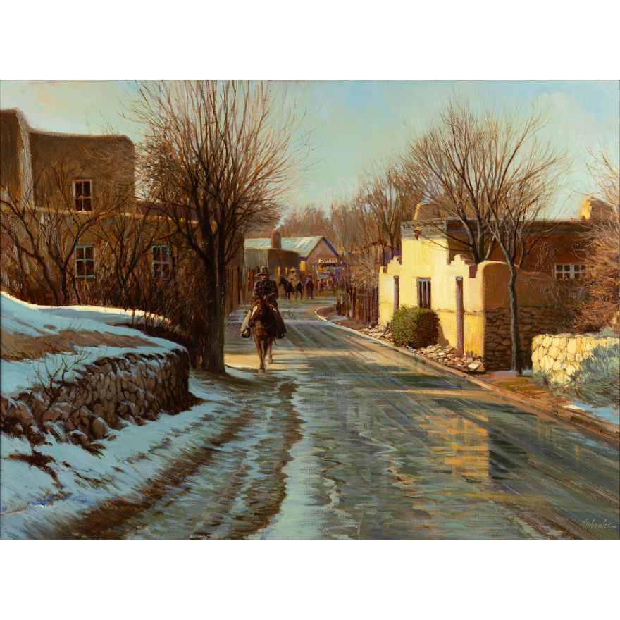 Tony Eubanks (1939- ), Streets of Santa Fe