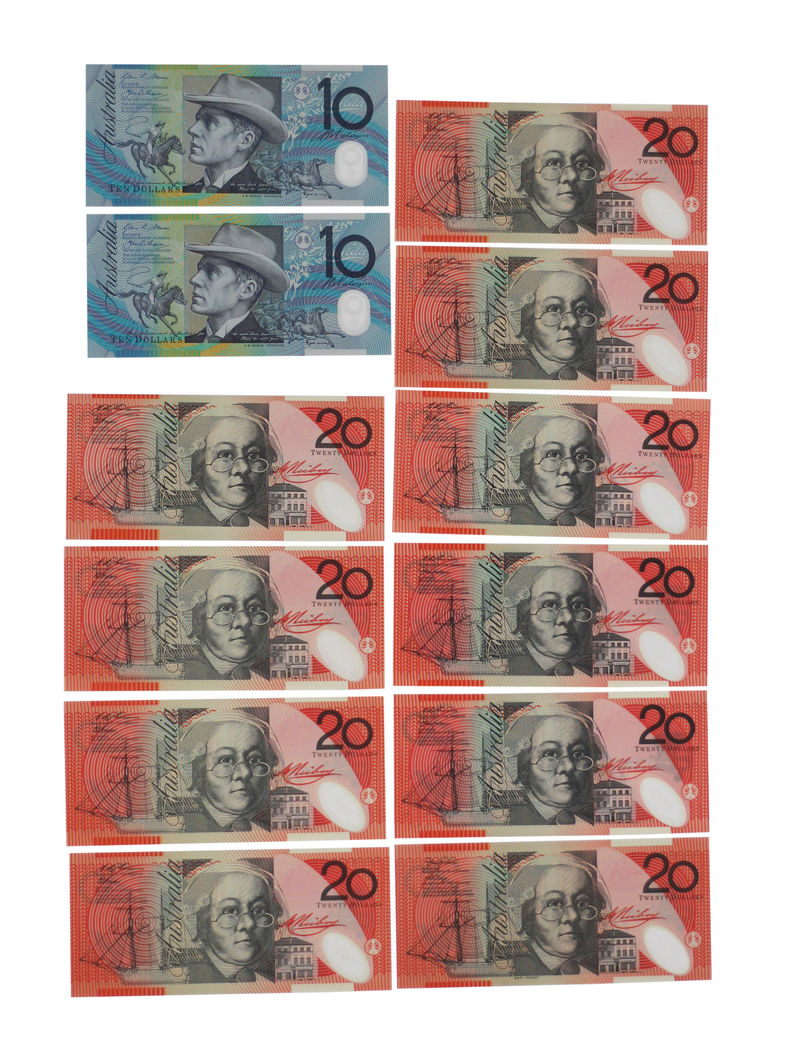 2102. · Accumulation, Ten to One Hundred  Dollars, UNC