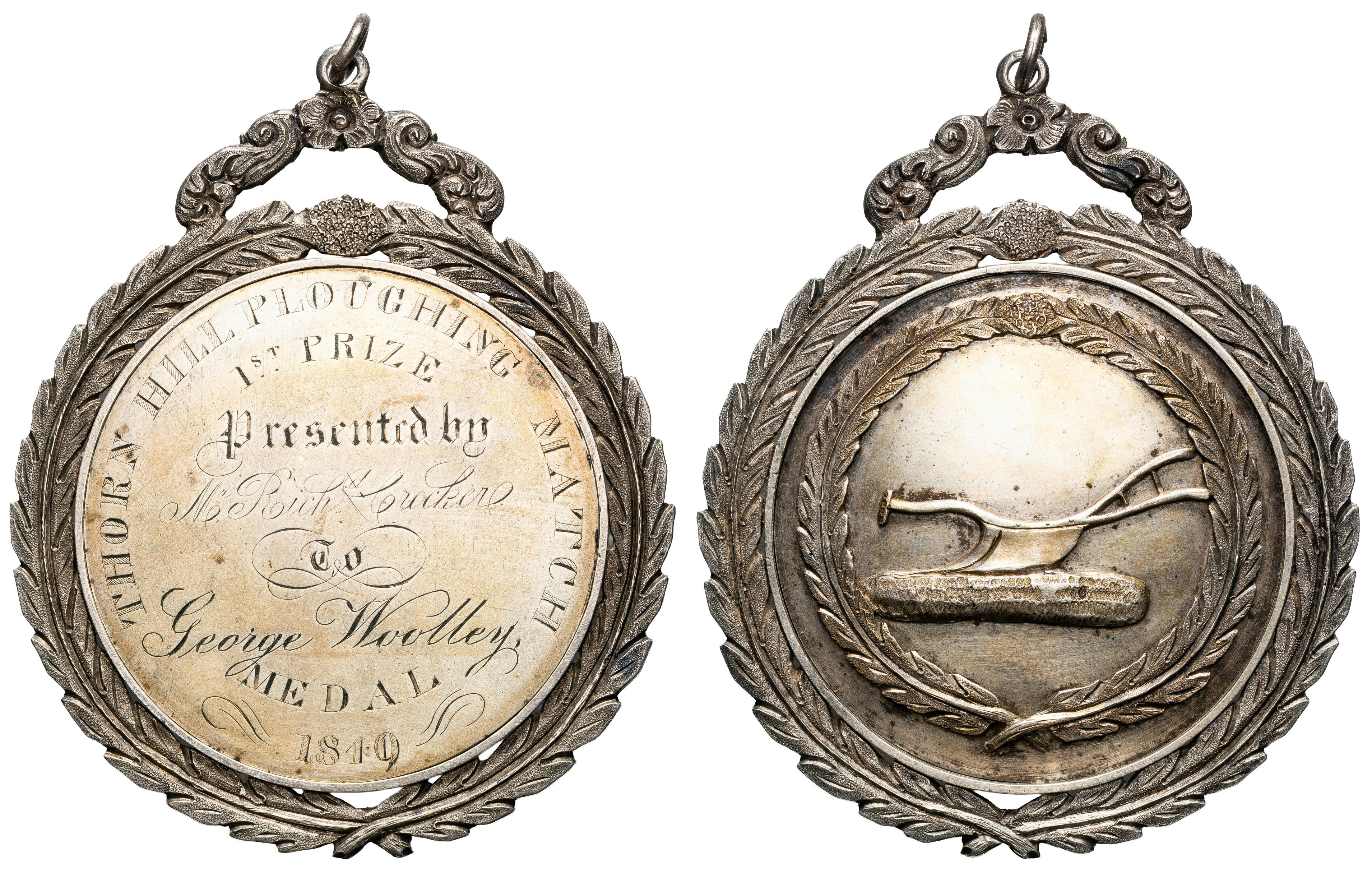 209 · Thorn Hill Ploughing Match, 1849,  VF