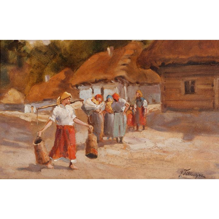 Jadwiga Naimska-Tetmajer | Przed chatą