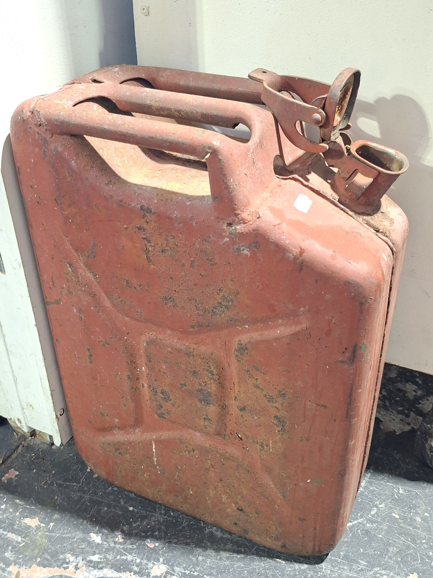 RED JERRY CAN