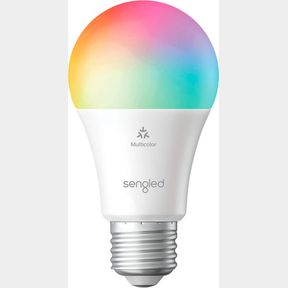 SENGLED - A19 WIFI COLOR MATTER-ENABLED 60W SMART LED BULB, WORKS WITH AMAZON ALEXA AND GOOGLE ASSISTANT - MULTI