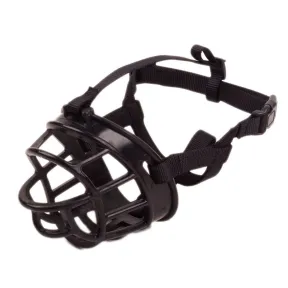 Comfortable Dog Muzzles Allows Panting Treats Drinking Muzzle Black M |