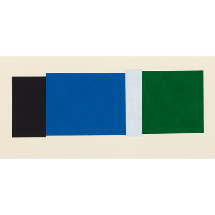 Milan Mrkusich 'Journey Five (small) 1986, version two'