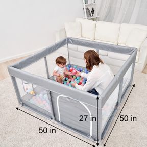 Playpen Large Indoor Baby Play Ground Safety Fence |