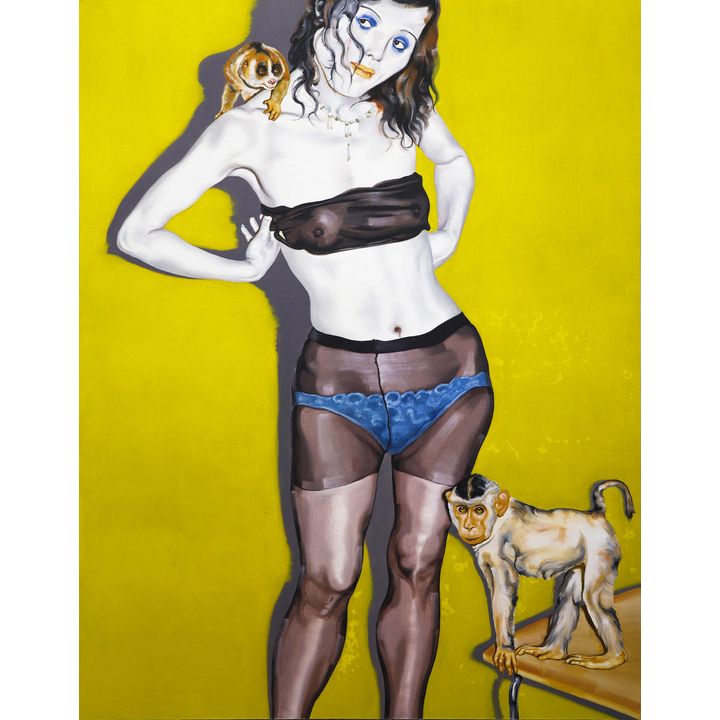 Ji Li 'Girl and slow loris'
