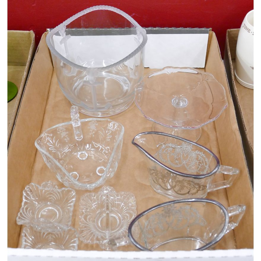 Box Glass Anchor Ice Bucket etc.